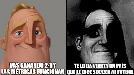   Los memes apuntaron a Nico Córdova y sus métricas tras la caída de La Roja ante Estados Unidos 