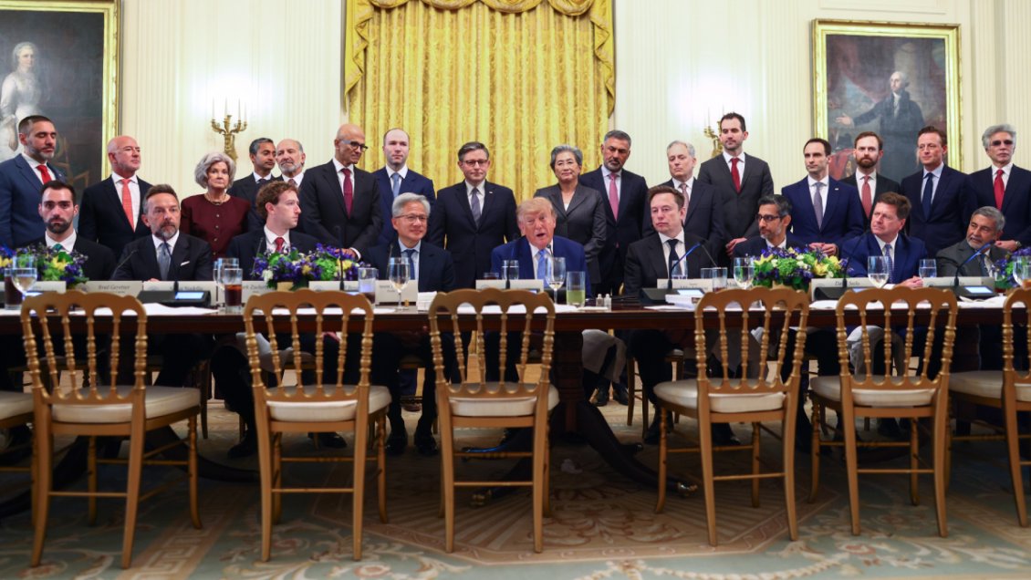 Cumbre en la Casa Blanca: los magnates que pactaron con Trump la expansión de la 