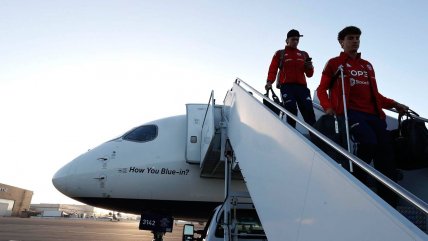   Sin Marcelino: La Roja llegó a Los Angeles para su amistoso con México 