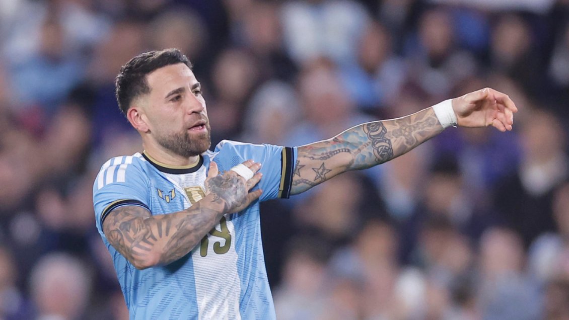 [VIDEO] Otamendi anotó un golazo para Argentina ante Benín con asistencia de Messi