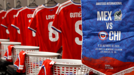   La Roja confirmó formación para enfrentar a México en su último amistoso 