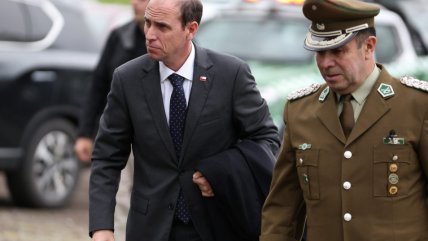   Ministro Arrau asistió a velorio de carabinero asesinado en Quilleco 