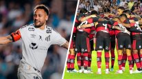   Neymar fue héroe de Santos y amargó a Erick Pulgar con doblete en empate ante Flamengo 