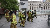 Bomberos controló amago de incendio en restaurante del subsuelo de La Moneda