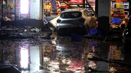 Catástrofe en Las Condes: Lluvia fuerte e inusual provocó un aluvión