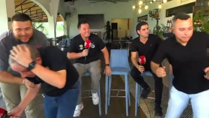   [VIDEO] Terremoto en Panamá obligó a periodistas deportivos abandonar una transmisión en vivo 