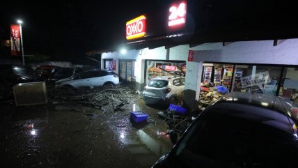   Alcaldesa de Las Condes: Lo que ocurrió es brutal, el cerro cedió casi completo 