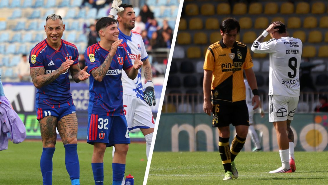 Resumen: Colo Colo sufrió con Coquimbo y la U recortó distancias con una paliza a Ñublense