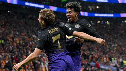  Barcelona dominó y goleó a Galatasaray en Estambul por la Champions 
