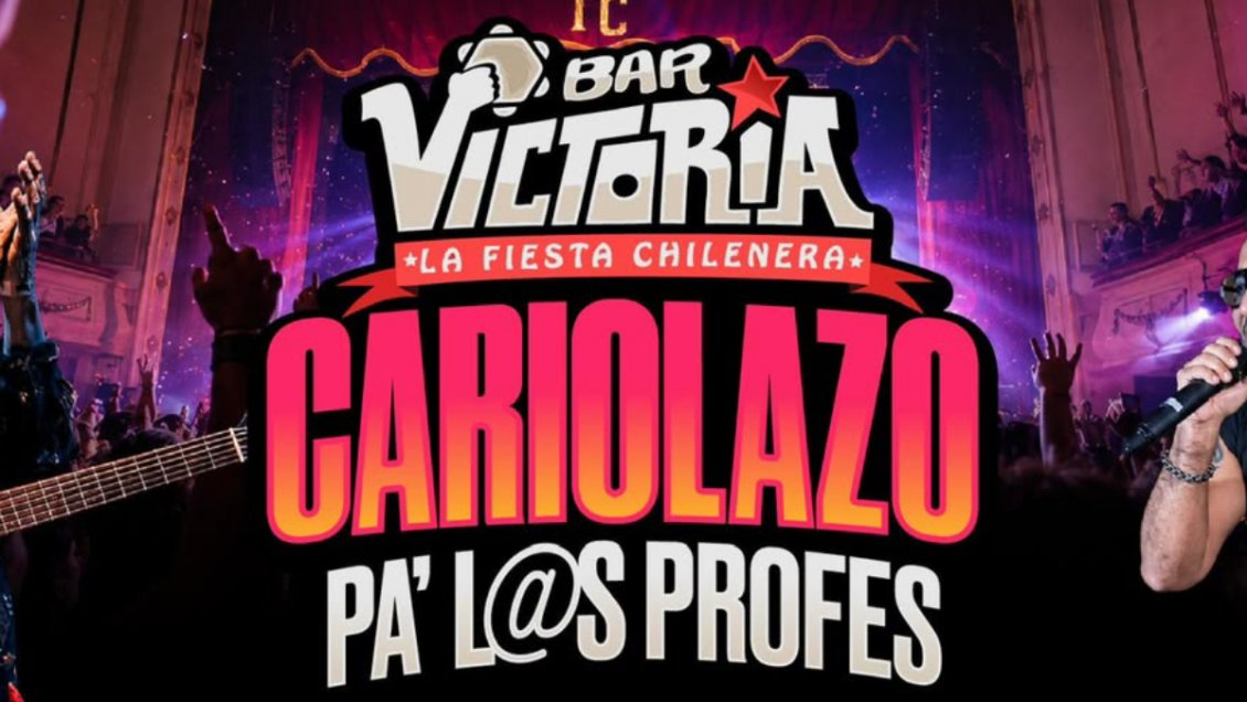 Garras de Amor y Sol y Lluvia lideran evento del Bar Victoria dedicado a los profesores