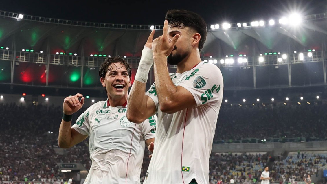 Palmeiras pegó primero a Fluminense en Maracaná y sueña con la final de la Libertadores