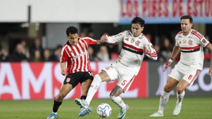   Con Pulgar titular: Flamengo iguala con Estudiantes en semifinales de la Libertadores 