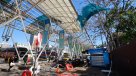 El día después del insólito tornado que afectó a Estación Central