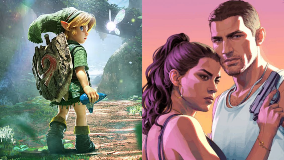 The Legend of Zelda vs GTA VI: La gran batalla de los videojuegos en 2026
