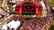 Masiva carrera combinó deporte y música en Lo Barnechea