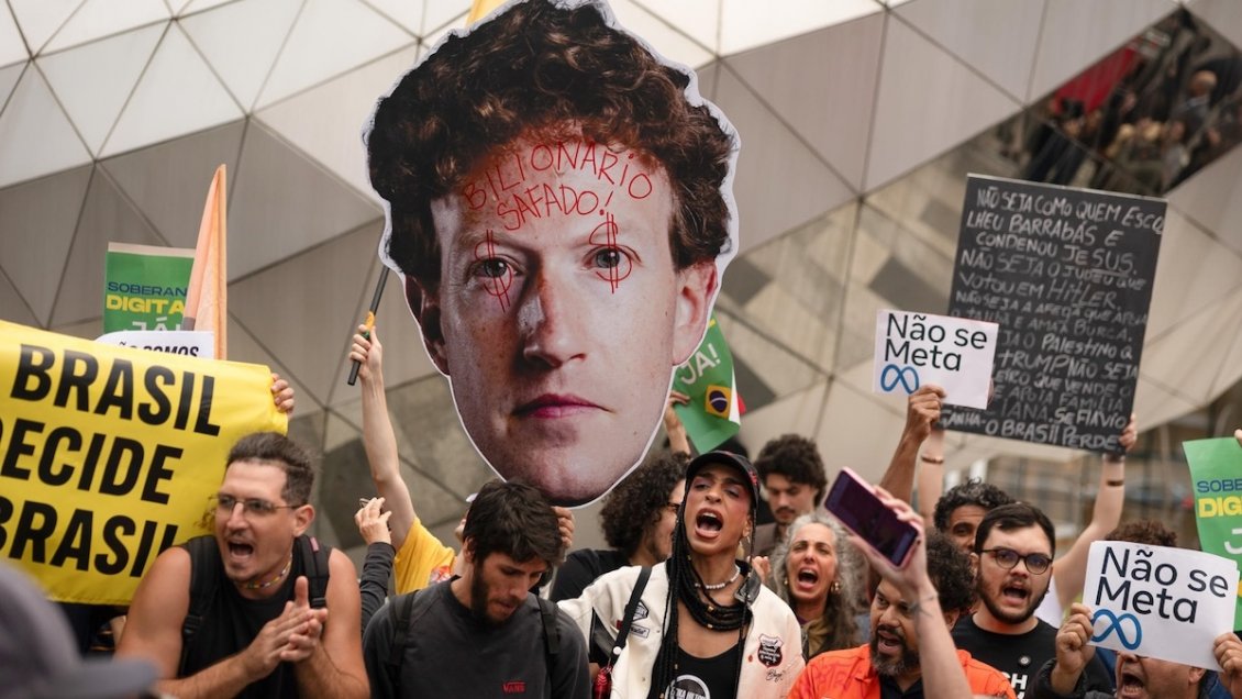 Meta afirmó que trata de igual forma a los dos candidatos presidenciales de Brasil