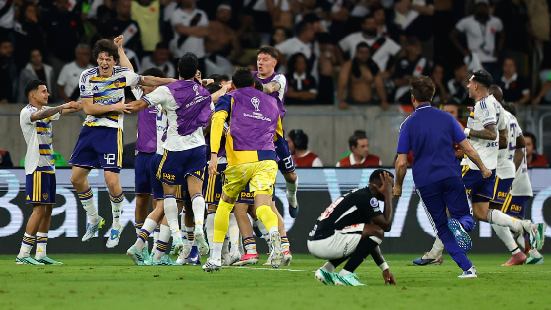 Boca de Palacios y Alarcón dio vuelta la llave ante Vasco y avanzó a la final de Sudamericana