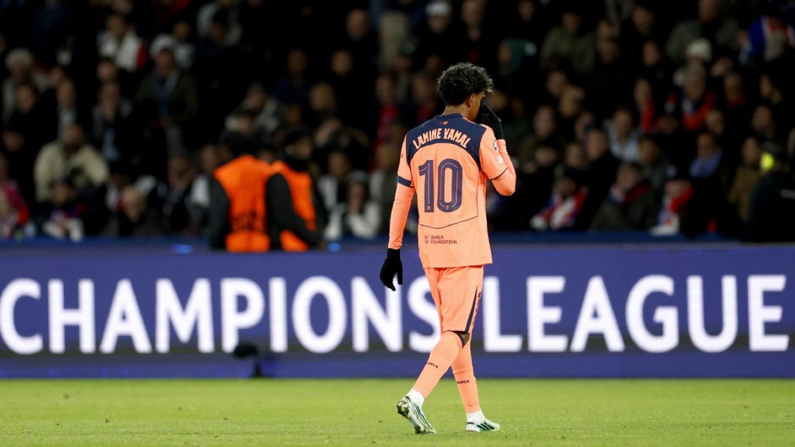 [VIDEO] Fallo de Lamine Yamal terminó en golazo de Doué para PSG ante Barcelona