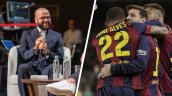 Dani Alves en su faceta de predicador: 