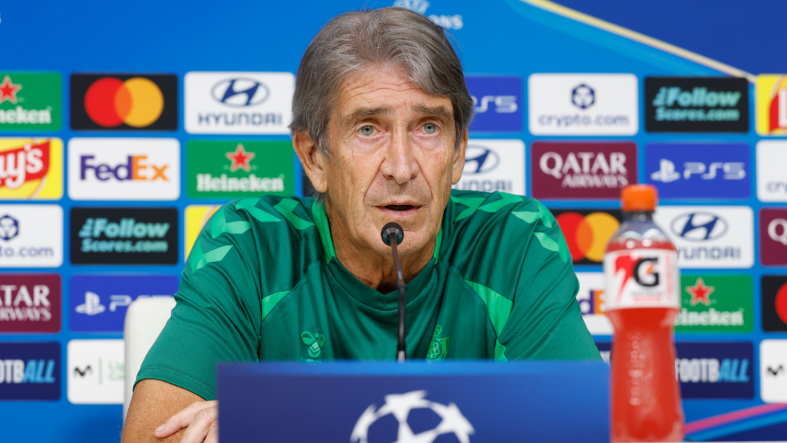 Pellegrini y el inicio perfecto de Betis en la Champions: 