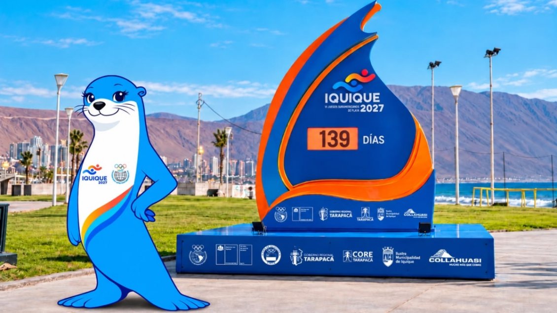 Iki, Naira o Asuka: abren votación para bautizar a mascota de los Sudamericanos de Playa de Iquique