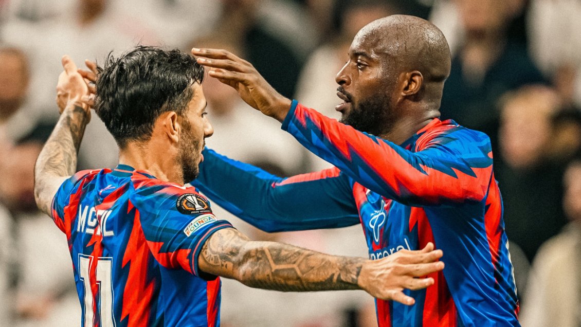 Europa League: Crystal Palace contó con Osorio en empate como visita ante Besiktas