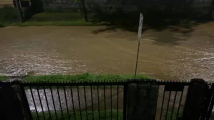 Aluvión provocó daños en viviendas del sector Juan Riquelme en Concepción