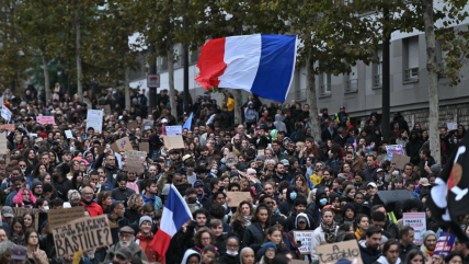 Gobierno francés constató manifestaciones con mayor calma y 