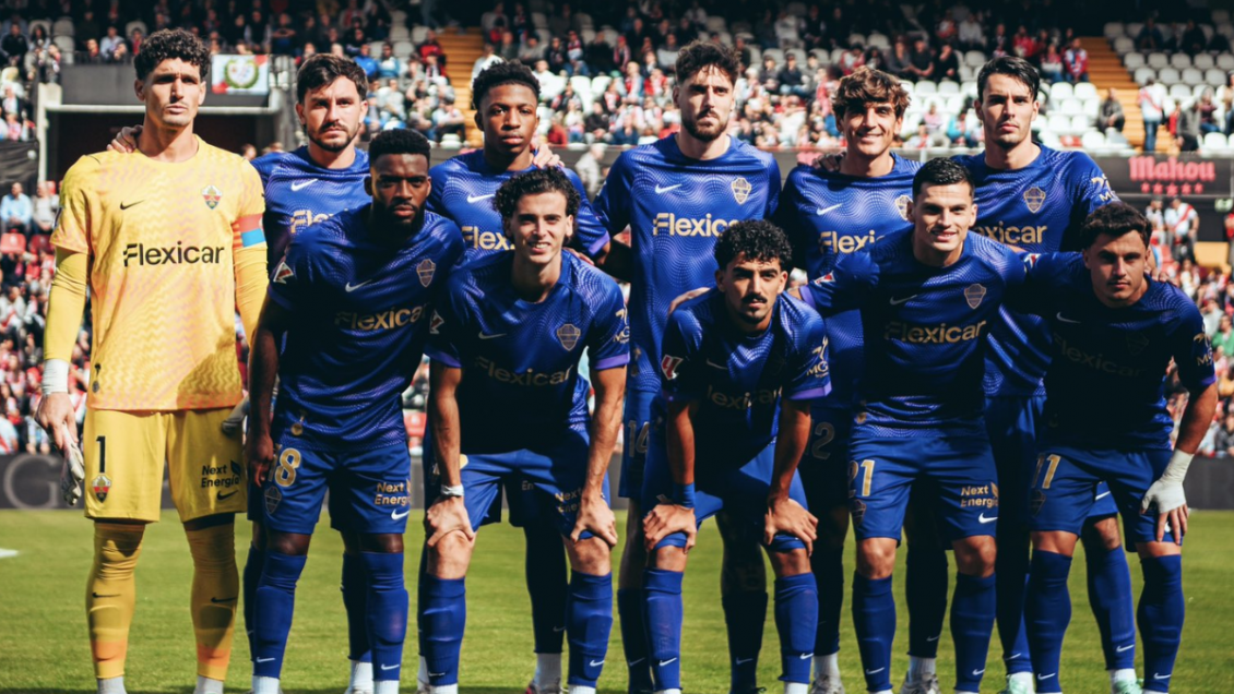 Lucas Cepeda fue titular en la sólida victoria de Elche frente a Rayo Vallecano