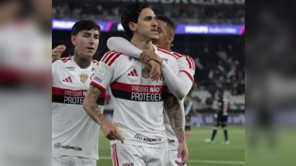   Con Pulgar titular: Flamengo goleó a Vasco y afirmó su liderato en el Brasileirao 