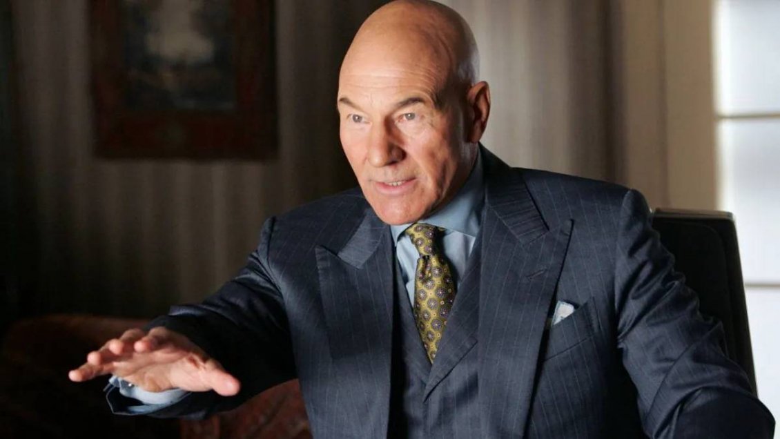 Patrick Stewart, legendario actor de 
