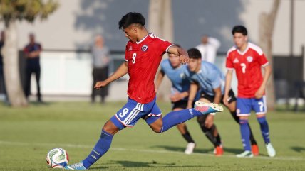  La Roja empató con Uruguay en el primer amistoso de preparación para el Mundial Sub 17 