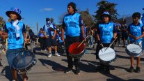 La manifestación de los hinchas en Arica contra la desafiliación de San Marcos