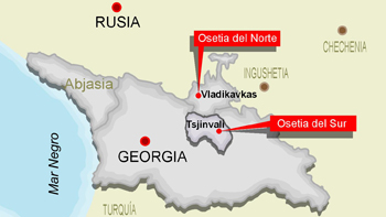 Conflicto Rusia - Georgia